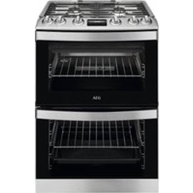 AEG CGB6131ACM - Stainless Steel Gas Cooker - Double Oven - 83/36L Capacity - A Energy Rating