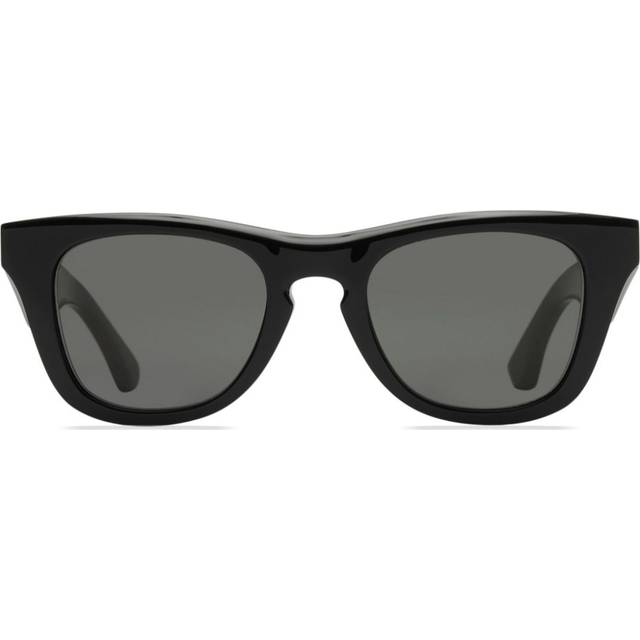 Burberry - Arch round-frame sunglasses - unisex - Acetate - One Size - Black