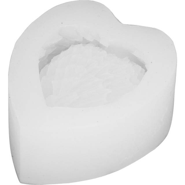 Silicone Mould Feather Wing Shape Mini Storage Box Hand Made Epoxy Silicone Mold