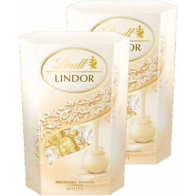 Lindt Lindor White Chocolate Truffle Cornet Box (2 X 200g)