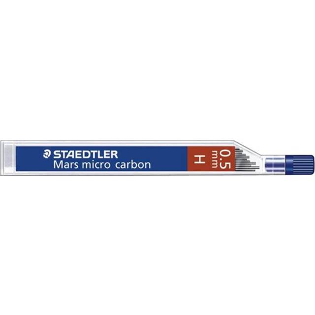 Staedtler Mars Micro 0.5 mm H Refill Lead for Mechanical Pencils (Pack of 12 Tubes of 12 Leads = 144 Leads)