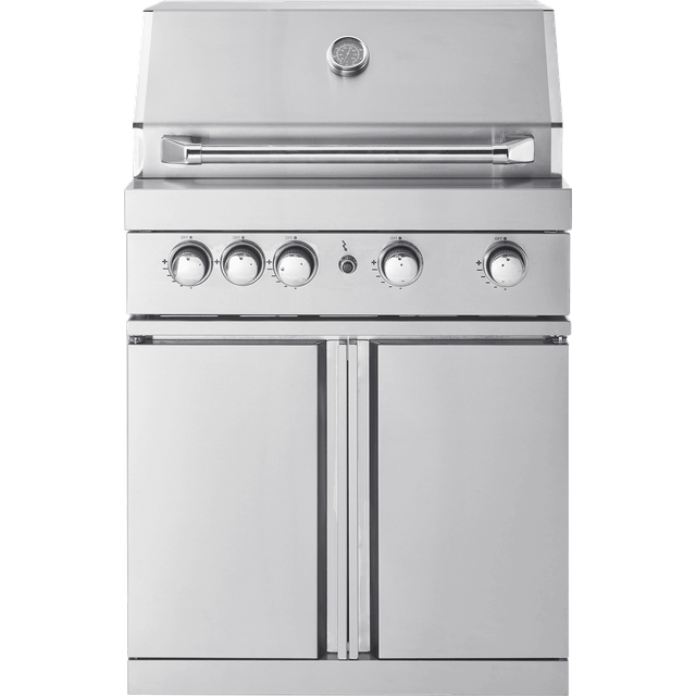 Stainless Collection - Fristående Gasolgrill med 4 effektiva brännare och infravärme