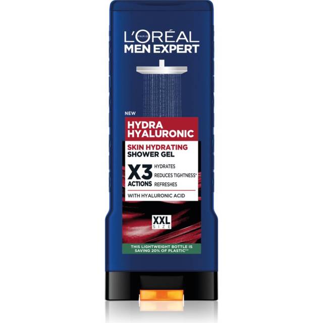 L’Oréal Paris Men Expert Hydra Hyaluronic Duschtvål med hyaluronsyra 400 ml
