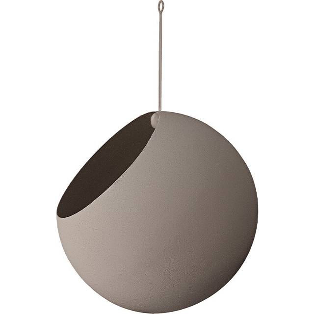 Globe Hanging Pot Ø17 cm, Taupe