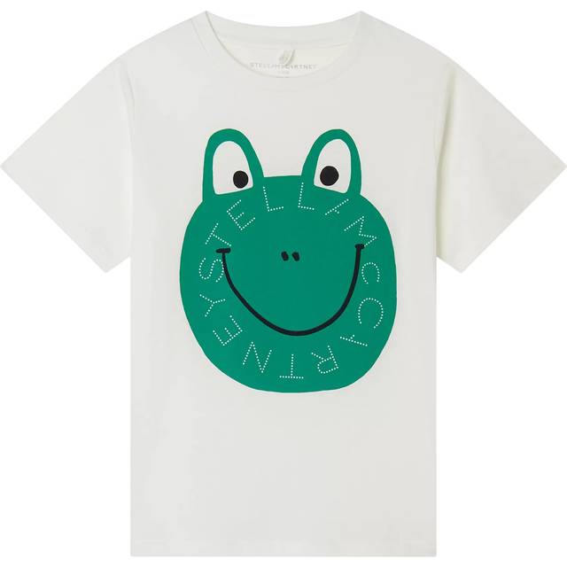 Stella McCartney Kids Printed cotton jersey T-shirt - white (Y 12)