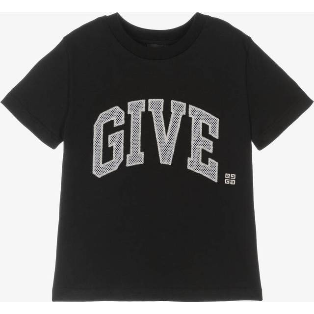 Givenchy, T-Shirts, male, Black, 5 Y, Tee Shirt