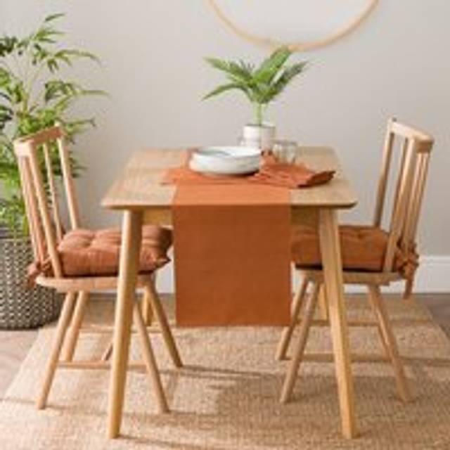 Recycled Ribbed Table Runner - Butterscotch