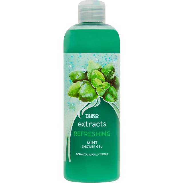 Tesco Extracts Refreshing Mint Shower Gel 500Ml