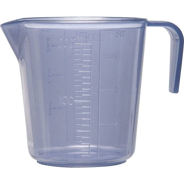 Fromm Color Studio Measuring Cup with Beaker in Oz and mL  8 oz  Shatterproof Plastic for Mixing and Measuring Hair Dye at Salon