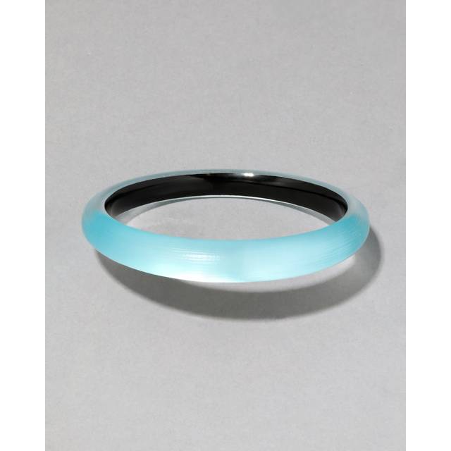 Alexis Bittar Luminous Lucite Skinny Bangle Bracelet- in Icy Blue  | Statement Jewelry from Alexis Bittar (One Size)