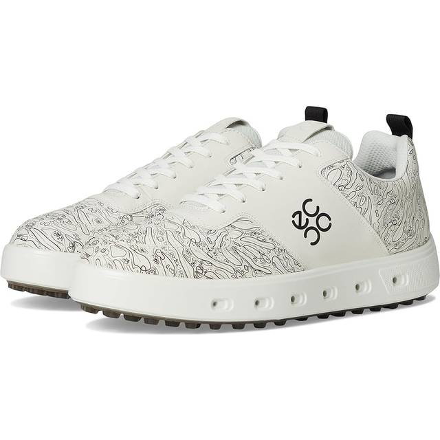 ECCO M Golf Street 720 - Chaussure de golf en cuir Gore-Tex pour homme - Blanc - Size: 40 (UK 6.5-7)