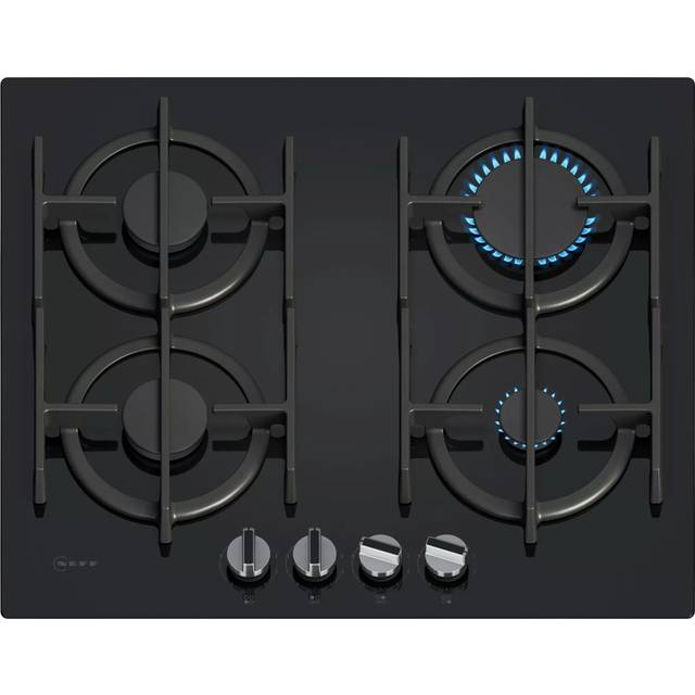 NEFF N70 T26PIP4S0 60 cm Gas Hob - Black, Black