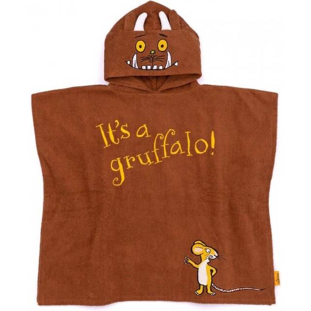 Gruffalo handduksponcho för barn/barn One Size brun