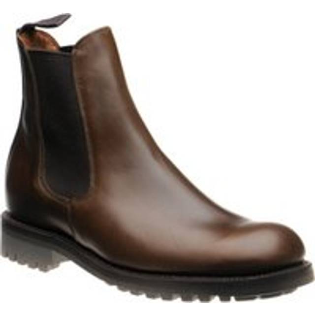 Herring Parrett rubber-soled Chelsea boots in Brown Calf - 12