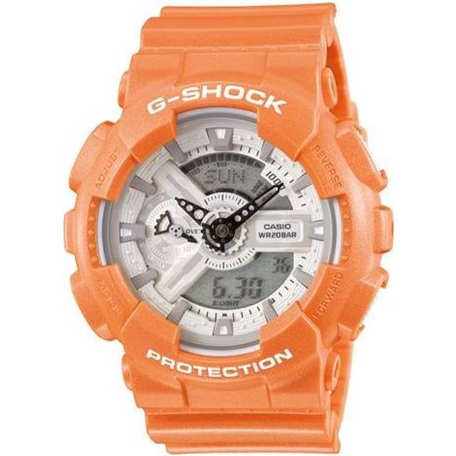 CASIO G-Shock Analog-Digital 'Orange' GA-110SG-4A - Free