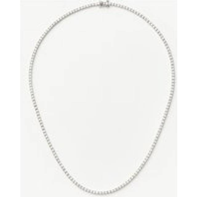 Classic Tennis Necklace | Sterling Silver Cubic Zirconia