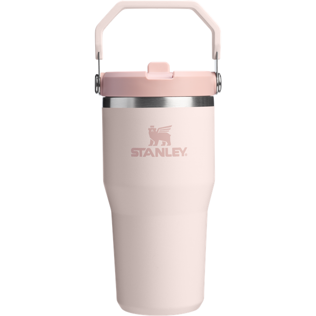 Stanley - Iceflow Flip Straw tumbler termosflaska 0,6 L Rose quartz