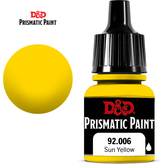 WizKids/NECA D&D Prismatic Paint: Sun Yellow 92.006ÂÂÂ- 4 Units