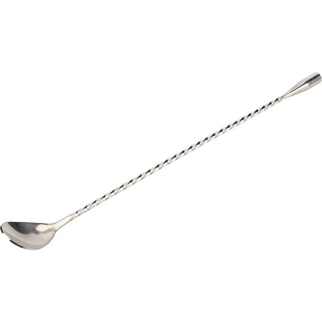 Cocktail Drink Swizzle Stick Fine Thread Stainless Steel Drink Stirrers with Long Handle for Home
