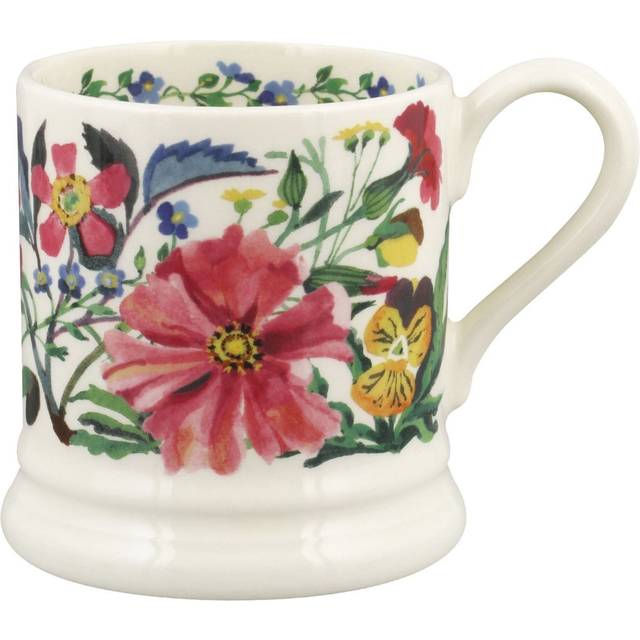 Emma Bridgewater Garden Flowers Half Pint Earthenware Mug, 300ml