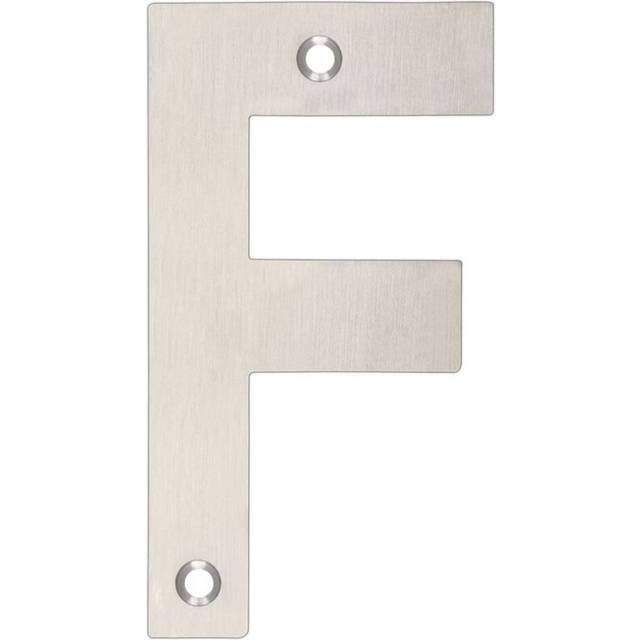 10.2Cm H Stainless Steel Surface Mount House Letter (10.2cm H)