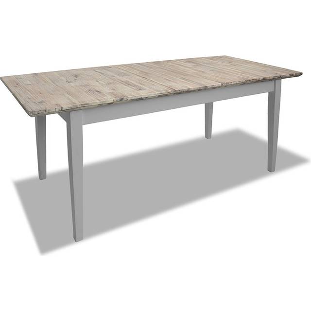 Chatham Extendable Dining Set with 6 Chairs - Dove Grey