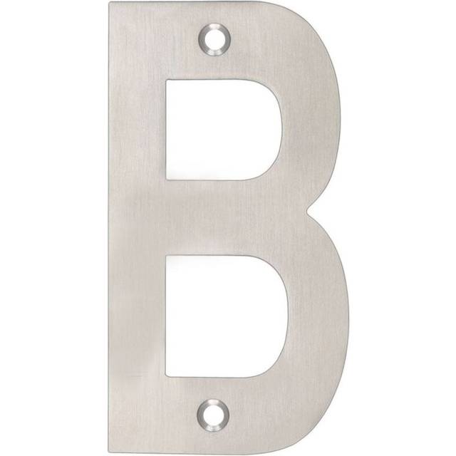 10.2Cm H Stainless Steel Surface Mount House Letter (10.2cm H)
