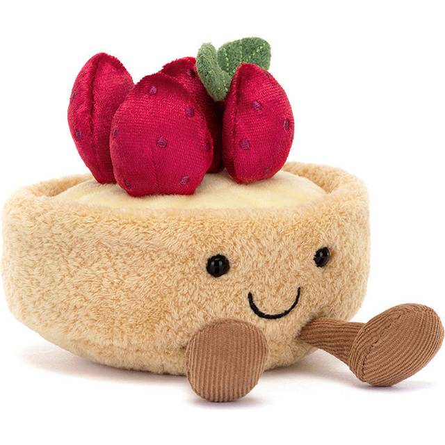 Jellycat Amuseables Fleurette Tarte Aux Fraises
