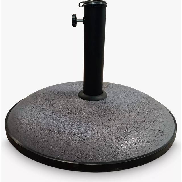 John Lewis Concrete Parasol Base Weight, 25kg, Black