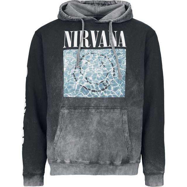 Nirvana Nevermind Stone Hooded sweater charcoal - L