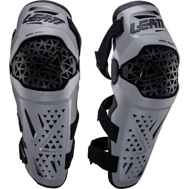 Leatt Dual Axis, knee protectors , color: Black/Grey , size: XXL