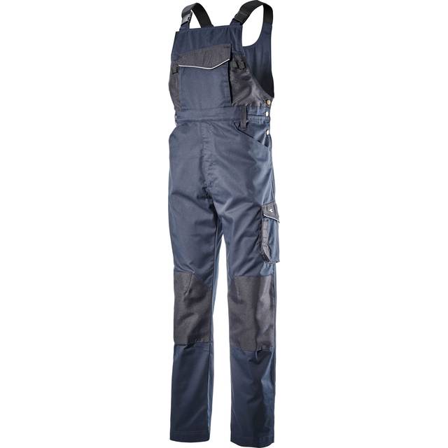 Diadora Utility Poly Bib, workwear dungarees , color: Dark Blue , size: 3XL