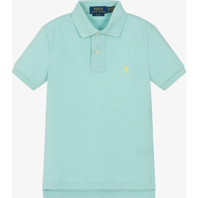 Polo Ralph Lauren Boys Short Sleeve Polo Shirt - Light Blue, Light Blue, Size 5 Years - 5 YEARS