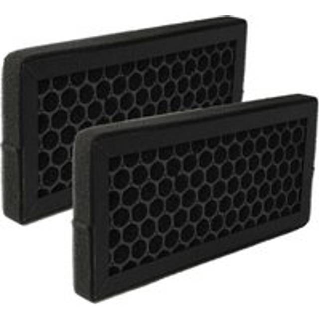 2x Activated Carbon Filter compatible with Baren B-747, B-757 Air Purifier - Air Filter Black Anthracite-Grey - Vhbw