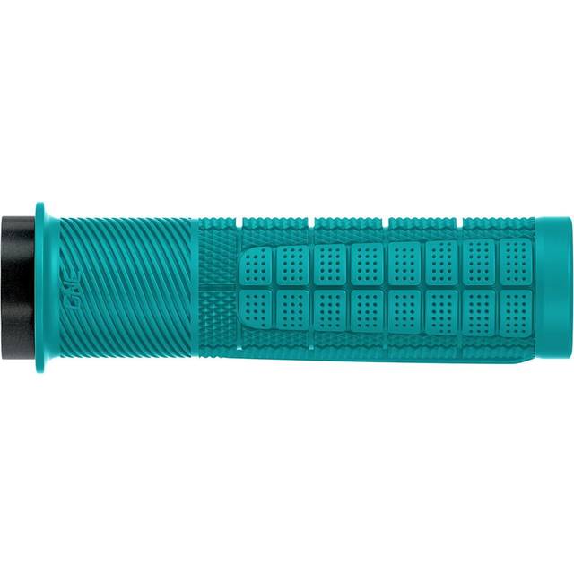 OneUp Components Thick Lock-On Grips - Turquoise - Blue/green