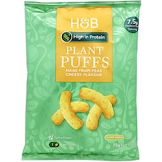 Holland & Barrett High Protein Cheesy Plant Puff Crisps 75g