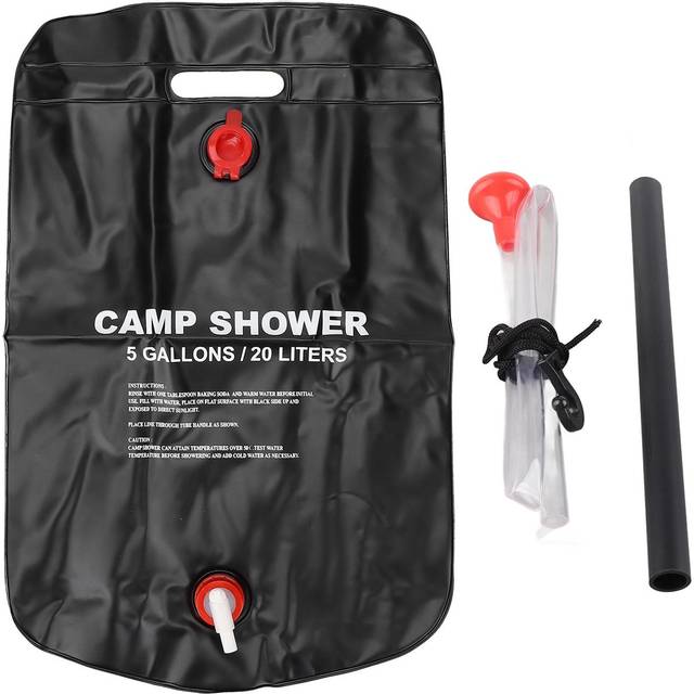 Solar Heating Camping Shower Bag Portable Camp Shower Bag PVC Climbing Summer Shower