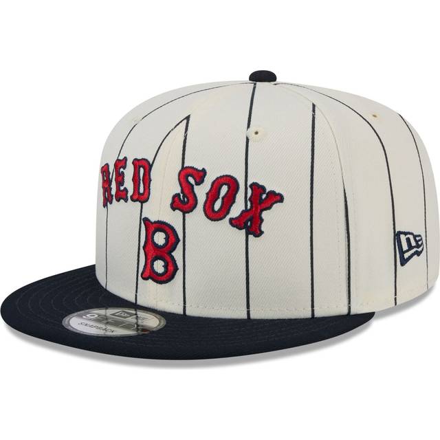 Boston Red Sox Jersey Pinstripe Chrome White 9FIFTY Snapback Cap newera adult unisex White newera adult unisex White newera adult unisex White newera - Osfm