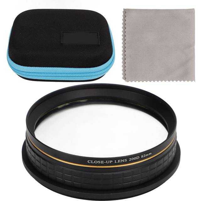 Close Up Lens Optical Glass Macro Close Up Filter for Shooting Flowers Jewelry Water Droplets 82mm 55mm