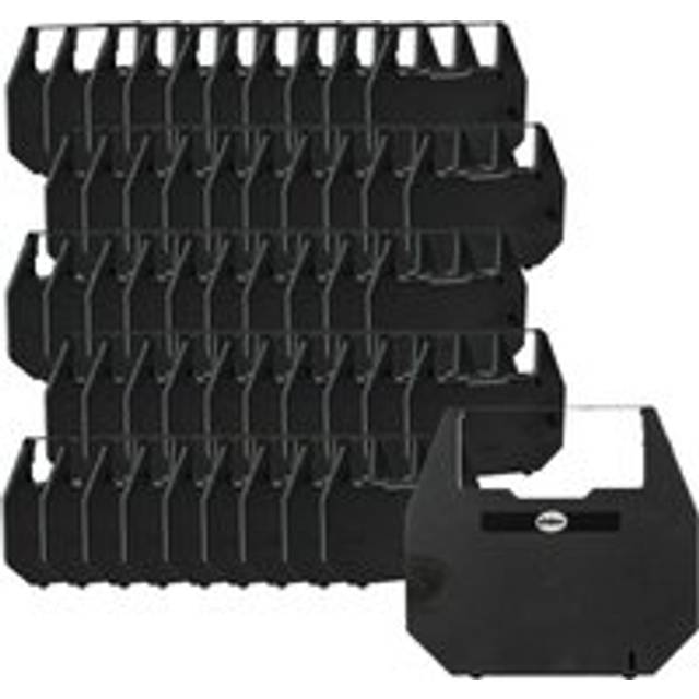 Vhbw - 50x Ribbon Cartridge compatible with Citizen 270, 80 Dot Matrix, Receipt Printer - Black Ink Ribbon