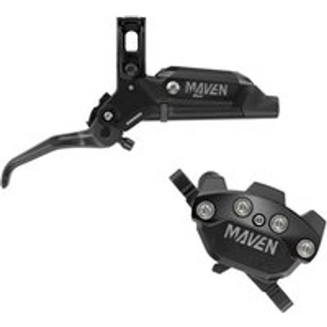 Front and rear hydraulic disc brakes Sram Maven Sliver Postmount - Noir