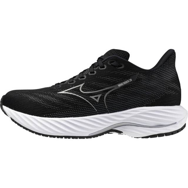 Mizuno WAVE RIDER 28 D Running Schwarz/harbor mist/india ink Damen Grösse 41