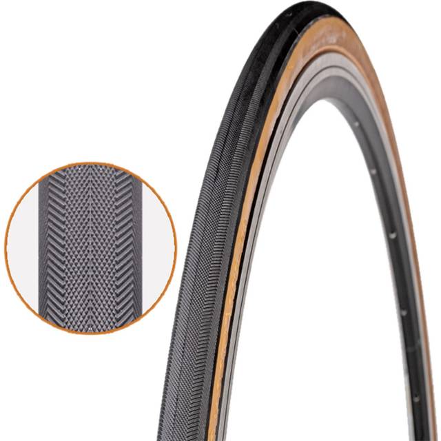Road Bike Tire Stab-proof 700C Outer Tire s with Shark Skin Puncture Resistance Bicycle Tire City svart