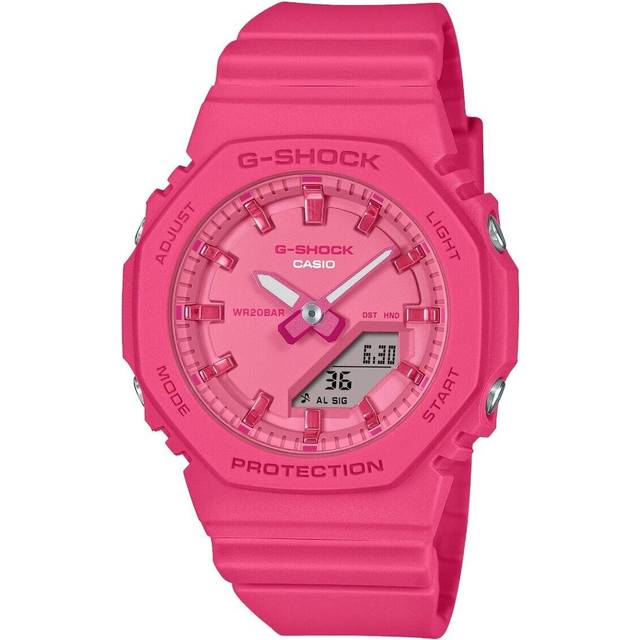 Casio G-Shock Analog Digital Bio-Based Resin Pink Dial Quartz GMA-P2100PP-4A 200M Women's Watch