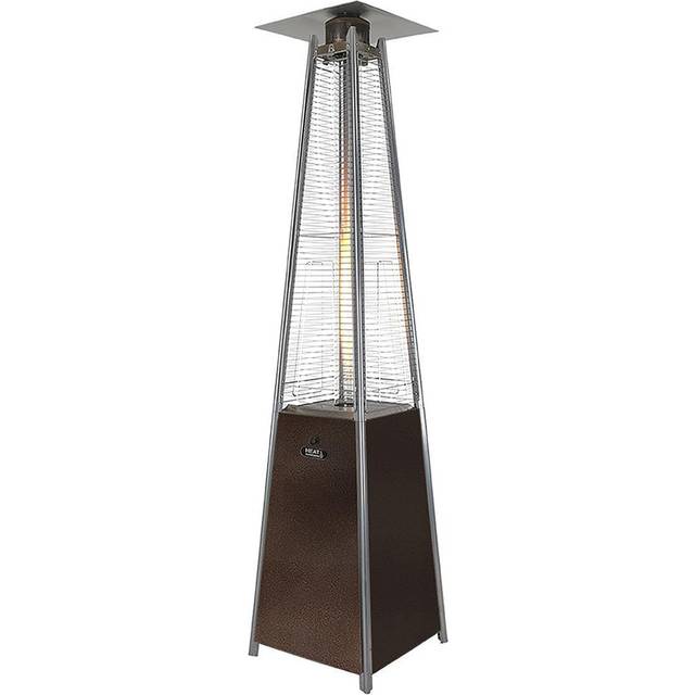 Shadow Athena Plus Bronze Stainless Steel Flame Gas Patio Heater - Multi - 228 x 53 x 53cm