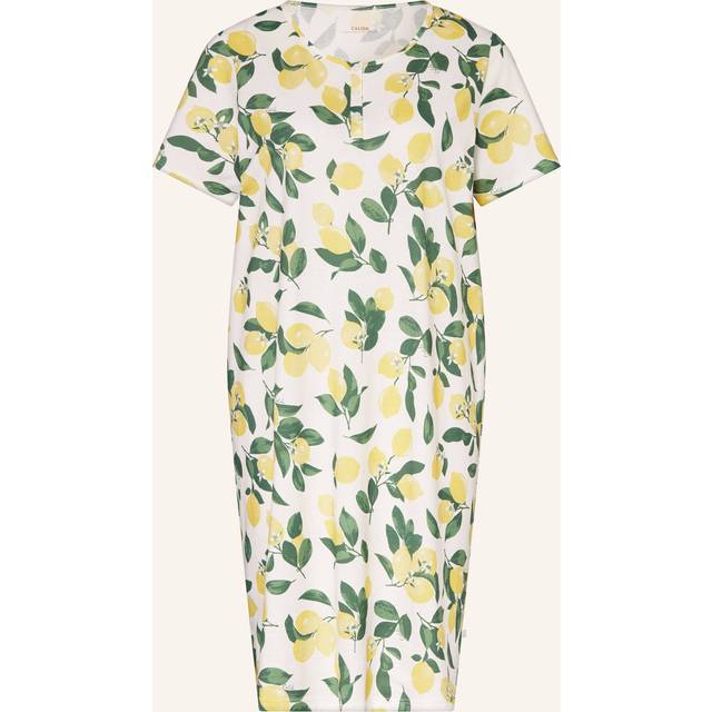 Calida Fruity Dreams Sleepshirt - Yellow Pattern - Medium * Kampanj *