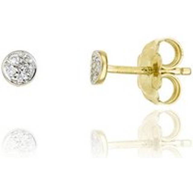 Chimento Armillas Glow 18ct Yellow Gold 0.05ct Diamonds Stud Earrings