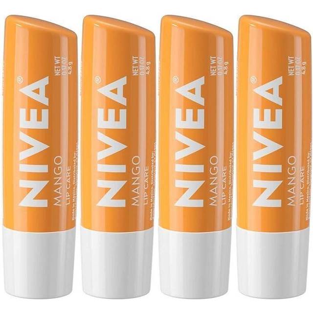 Nivea Mango Lip Care Lip Balm 4pcs