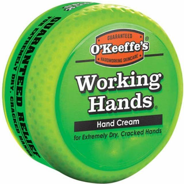O'keeffe's working hands hand cream 96g jar dry cracked skin care moisturiser