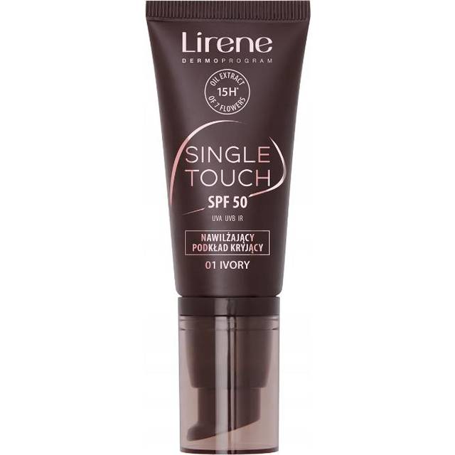 Lirene Single Touch SPF50 Moisturizing Opaque Foundation - Ivory